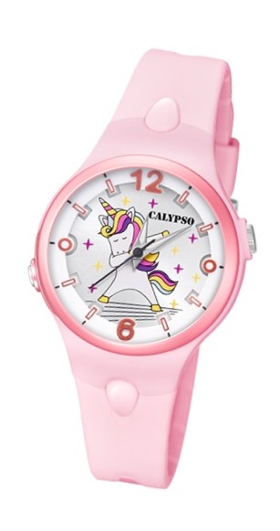 Calypso K5784/1 Reloj de Unicornio infantil rosa