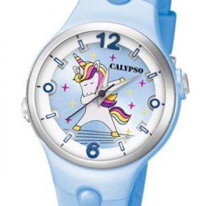 Calypso K5784/4 Reloj de Unicornio infantil azul